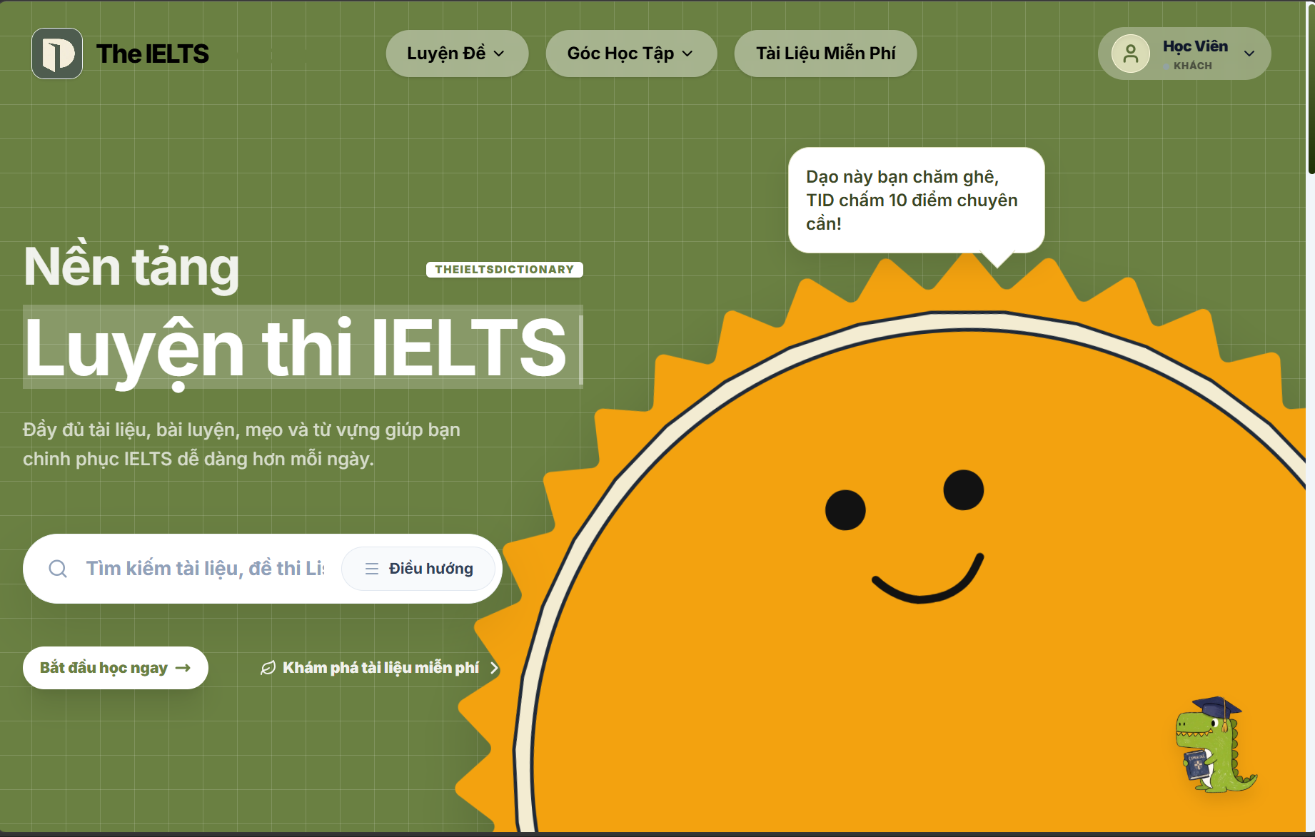 The Ielts Dictionary